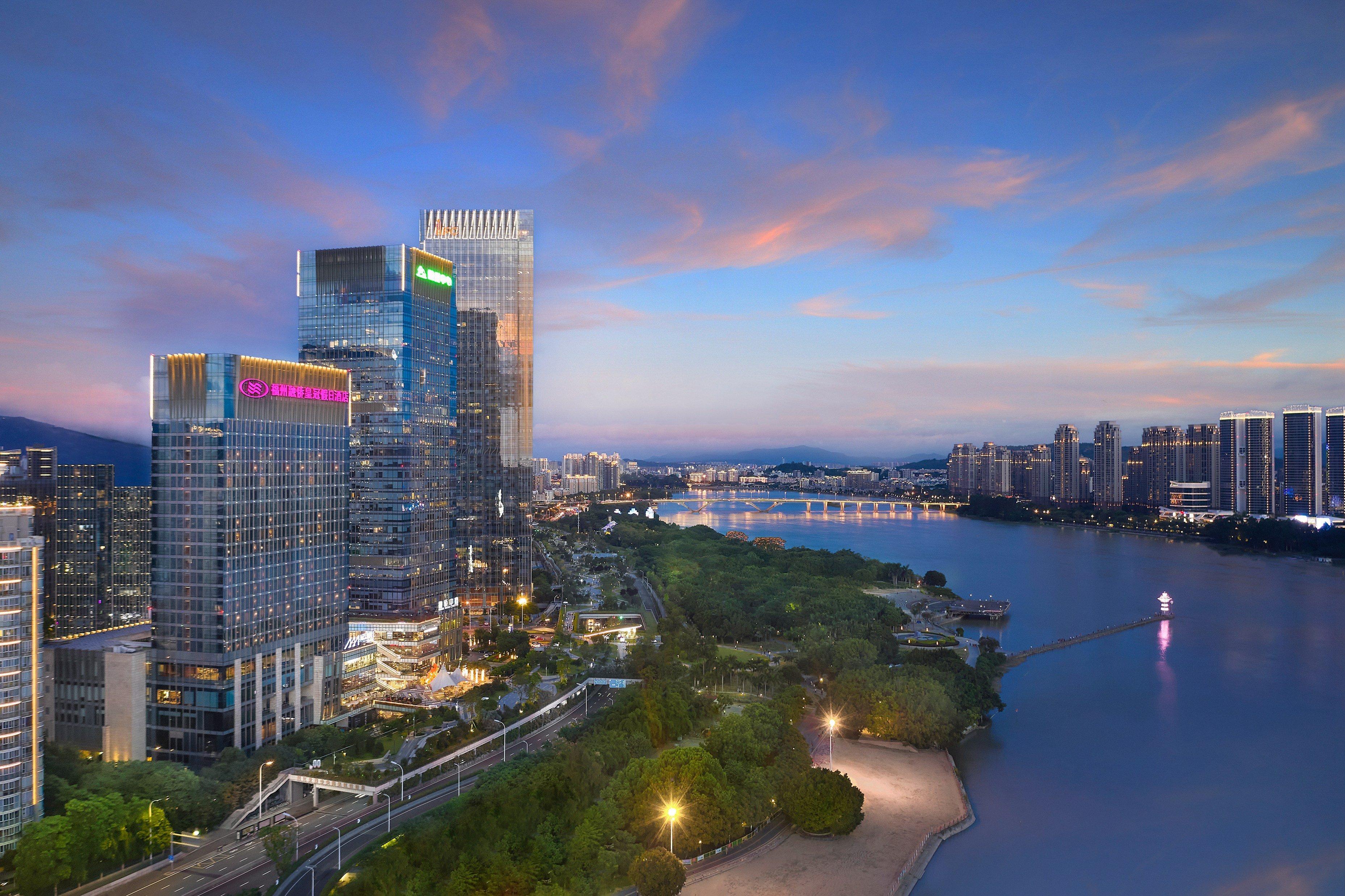 Crowne Plaza Fuzhou Riverside By Ihg Buitenkant foto