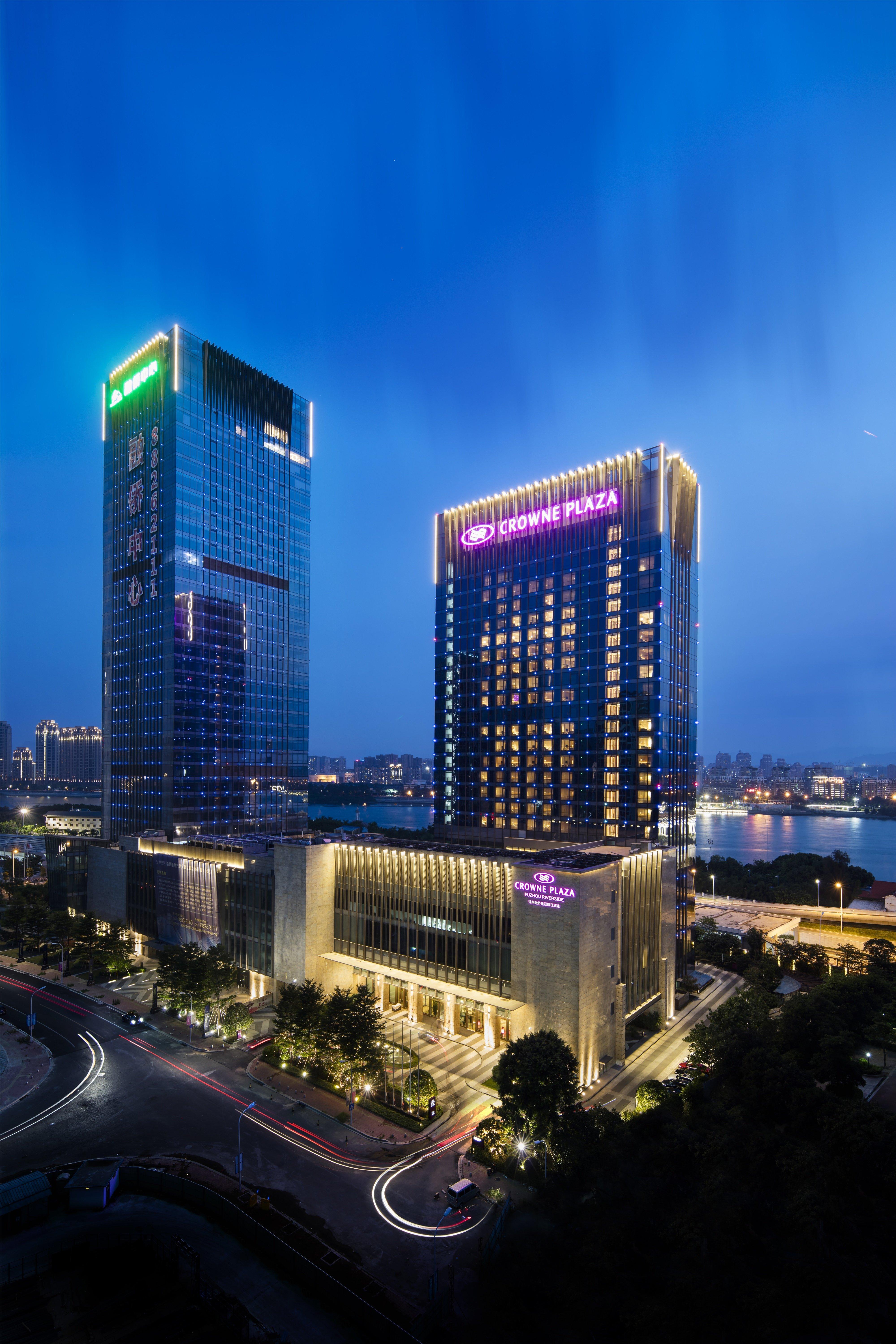 Crowne Plaza Fuzhou Riverside By Ihg Buitenkant foto